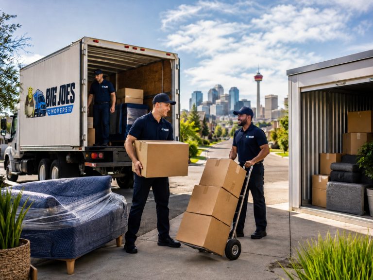 Big Joes Movers helps Calgary homeowners, renters, businesses, and restoration teams with moving, storage, delivery, and pack-out services.